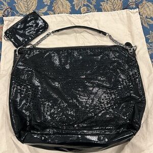 Black patent Stella McCartney bag